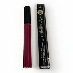 Kat Von D Everlasting Hyperlight Liquid Lipstick-Baneberry 60 Red Pink Box Damag